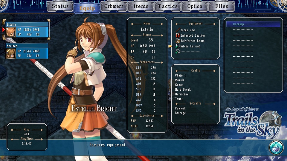 www.gamerzunite graphics images mmclean Trails in the Sky SC